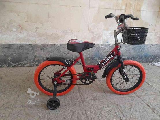 دوچرخه 16 در حد نو سالم در گروه خرید و فروش ورزش فرهنگ فراغت در خراسان رضوی در شیپور-عکس1