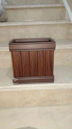 سطل زباله چوبی نو استفاده نشده در گروه خرید و فروش لوازم خانگی در تهران در شیپور-عکس1