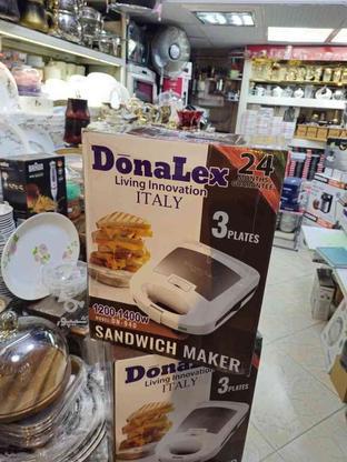 ساندویچ ساز 3کاره دونالکس نو آکبند در گروه خرید و فروش لوازم خانگی در مازندران در شیپور-عکس1