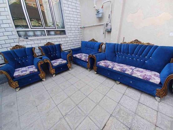 مبل راحتی مخمل در گروه خرید و فروش لوازم خانگی در آذربایجان شرقی در شیپور-عکس1