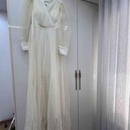 لباس مجلسی بلند سفید