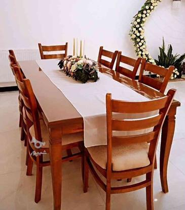 میز و صندلی هشت نفره در گروه خرید و فروش لوازم خانگی در مازندران در شیپور-عکس1