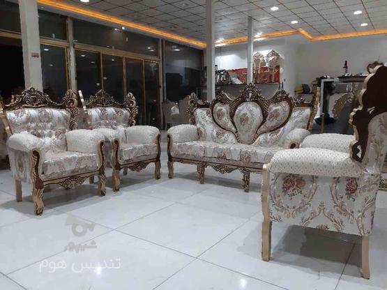 مبل سلطنتی 7 و 9 نفره . مبل کلاسیک . ارسال رایگان در گروه خرید و فروش لوازم خانگی در مازندران در شیپور-عکس1
