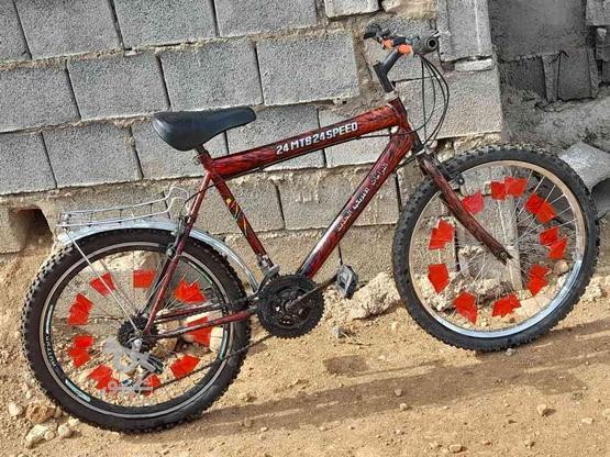 دوچرخه 24تمیز در گروه خرید و فروش ورزش فرهنگ فراغت در کهگیلویه و بویراحمد در شیپور-عکس1