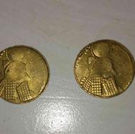 سکه های برنجی و طرح ساسانی اردشیر بابکان