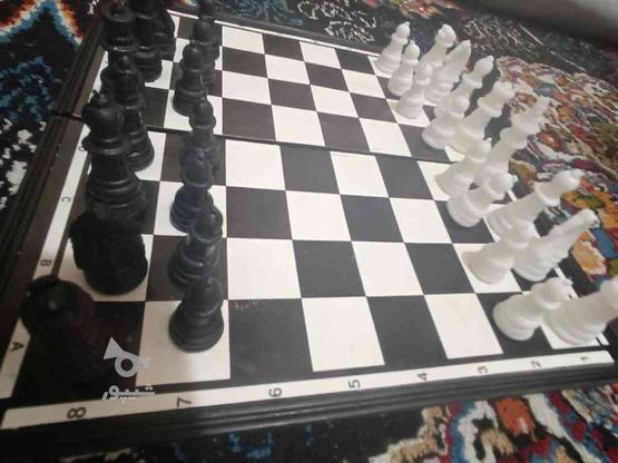 شطرنج تمیز و نو تازه خریدم علاقه ای ندارم در گروه خرید و فروش ورزش فرهنگ فراغت در سمنان در شیپور-عکس1