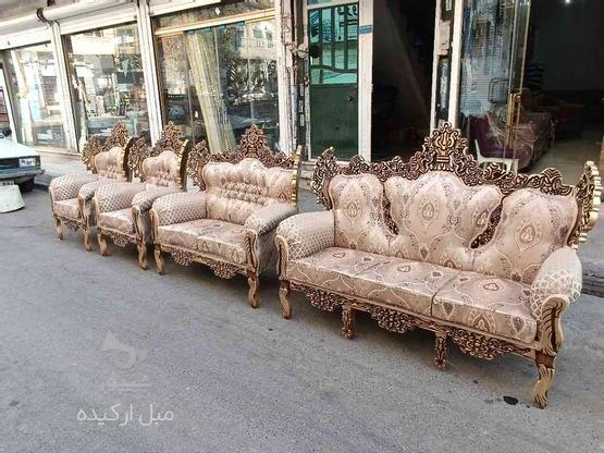 مبل 7 نفره سلطنتی با 24ماه گارانتی در گروه خرید و فروش لوازم خانگی در زنجان در شیپور-عکس1