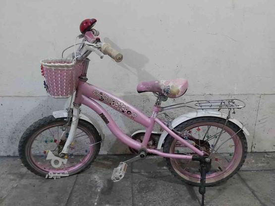 دوچرخه دخترانه سایز 14 در گروه خرید و فروش ورزش فرهنگ فراغت در تهران در شیپور-عکس1