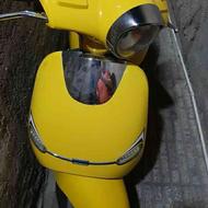 موتور طرح وسپا دایچیcr 150 زرد
