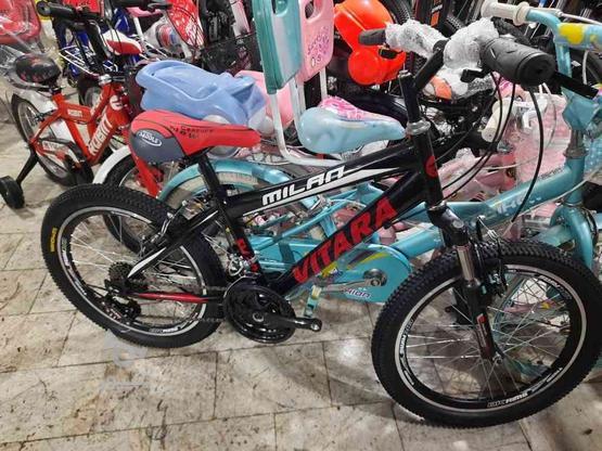 دوچرخه 20 دنده کمکدار نو در گروه خرید و فروش ورزش فرهنگ فراغت در زنجان در شیپور-عکس1