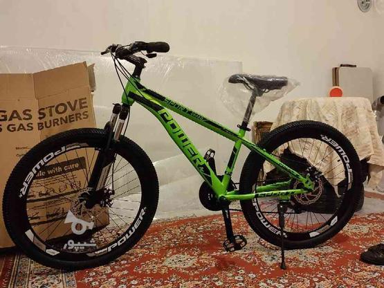 دوچرخه فول سبز Power در گروه خرید و فروش ورزش فرهنگ فراغت در آذربایجان شرقی در شیپور-عکس1