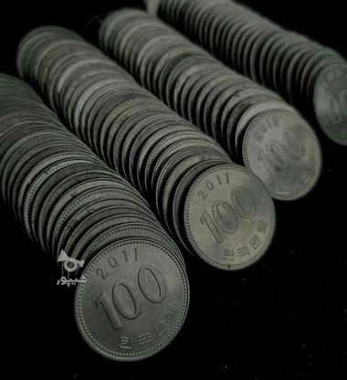 سکه صد وون کره جنوبی در گروه خرید و فروش ورزش فرهنگ فراغت در تهران در شیپور-عکس1