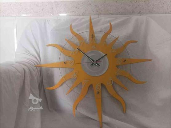 ساعت دیواری طرح خورشیدی در گروه خرید و فروش لوازم خانگی در آذربایجان غربی در شیپور-عکس1