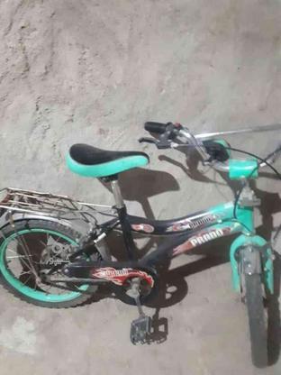 دوچرخه سایز شانزده در حد نو در گروه خرید و فروش ورزش فرهنگ فراغت در کرمان در شیپور-عکس1