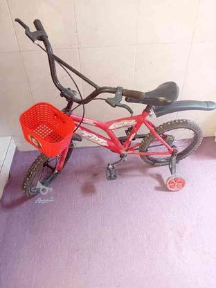 دوچرخه سالم سایز 16 قیمت 750000 در گروه خرید و فروش ورزش فرهنگ فراغت در زنجان در شیپور-عکس1