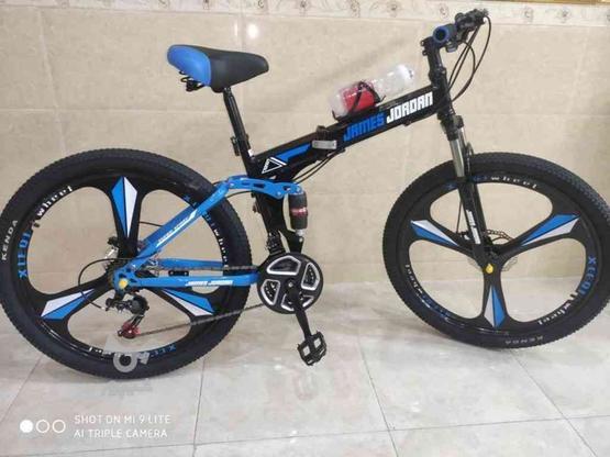 دوچرخه حرفه ای تاشوی سایز 26 در گروه خرید و فروش ورزش فرهنگ فراغت در خراسان رضوی در شیپور-عکس1