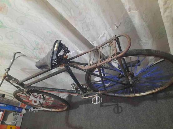 دوچرخه 28 سالم فقط ترمز نداره با یه میلتوپی جلو می خواد در گروه خرید و فروش ورزش فرهنگ فراغت در کرمان در شیپور-عکس1