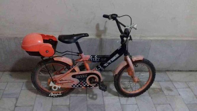 دوچرخه 16سالم در گروه خرید و فروش ورزش فرهنگ فراغت در همدان در شیپور-عکس1