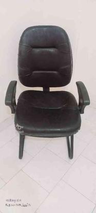 یک عدد صندلی روکش چرم راحتی در گروه خرید و فروش صنعتی، اداری و تجاری در البرز در شیپور-عکس1