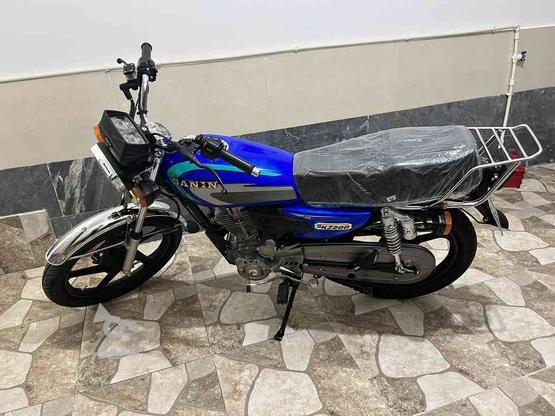 موتور سیکلت متین 200 cc لنگردار در گروه خرید و فروش وسایل نقلیه در آذربایجان غربی در شیپور-عکس1