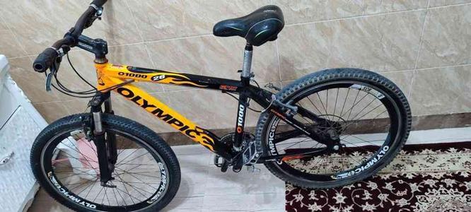 با سلام فروش دوچرخه شماره 26 سالم المپیک جلو عقب فنر بفرو‌ش در گروه خرید و فروش ورزش فرهنگ فراغت در اردبیل در شیپور-عکس1