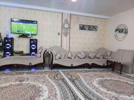 مبل 9نفره زیبا و خوش نشین و به شدت سالم و تمیز در گروه خرید و فروش لوازم خانگی در تهران در شیپور-عکس1