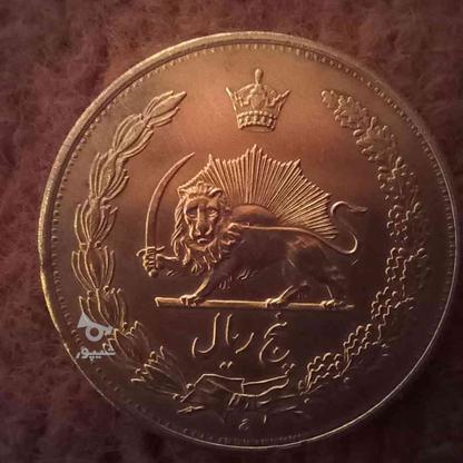 سکه نقره 5 ریالی رضا شاه(1310) در گروه خرید و فروش ورزش فرهنگ فراغت در مازندران در شیپور-عکس1