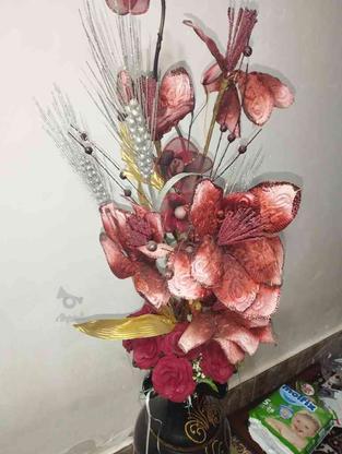 گل مصنوعی با گلدان در گروه خرید و فروش لوازم خانگی در آذربایجان شرقی در شیپور-عکس1