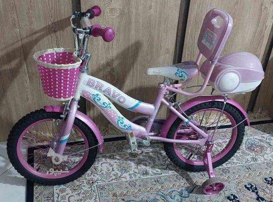 دوچرخه دخترانه سایز 16 در گروه خرید و فروش ورزش فرهنگ فراغت در تهران در شیپور-عکس1