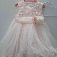 لباس عروس بچگانه خوشگل از 4سال تا7 سال زیر قیمت