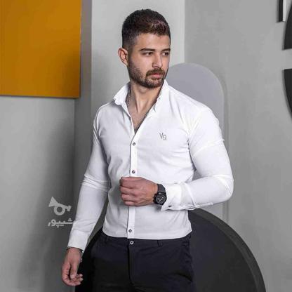 پیراهن مردانه سفید مدلvQ در گروه خرید و فروش لوازم شخصی در اصفهان در شیپور-عکس1