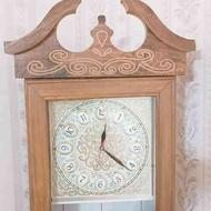 ساعت قدی چوبی