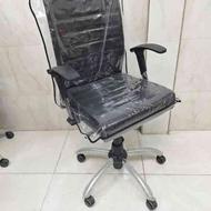 صندلی کارمندی جک دار قابل تنظیم ارتفاع و پشتی
