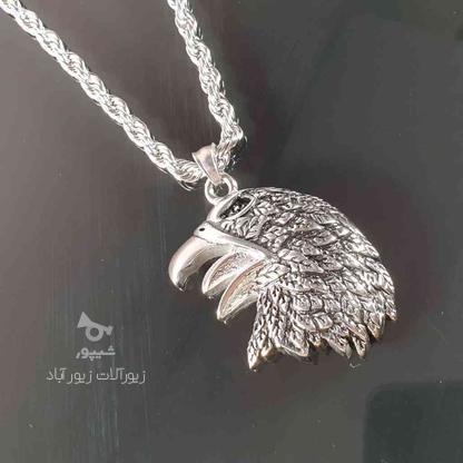 پلاک زنجیر عقاب - استیل در گروه خرید و فروش لوازم شخصی در تهران در شیپور-عکس1