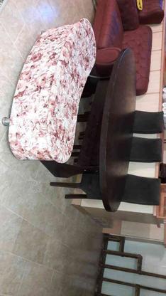 میز و صندلی غذاخوری 6 نفره در حد 8 نفره تمیز سالم در گروه خرید و فروش لوازم خانگی در اصفهان در شیپور-عکس1
