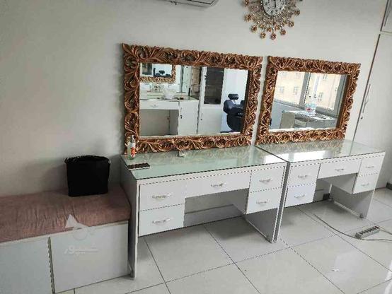میز و آینه آرایشگاه میز آرایش در گروه خرید و فروش صنعتی، اداری و تجاری در فارس در شیپور-عکس1