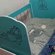 تخت کودک همراه تشک