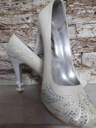 کفش مجلسی عروس سایز40 در گروه خرید و فروش لوازم شخصی در تهران در شیپور-عکس1