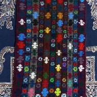 قالیچه دست بافت سنتی ترکمن،بسیار زیبا و لطیف