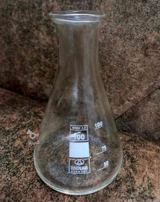 ارلن شیشه‌ای 100 میلی لیتری آلمانی در گروه خرید و فروش صنعتی، اداری و تجاری در گلستان در شیپور-عکس1