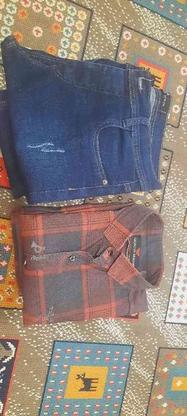 شلوارلی مردانه و پیراهن مردانه هر دو نو مناسب کادو دادن در گروه خرید و فروش لوازم شخصی در مازندران در شیپور-عکس1