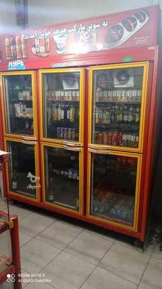 یخچال سوپری ایستاده 6در با 4در .قفسه موجود در گروه خرید و فروش صنعتی، اداری و تجاری در مازندران در شیپور-عکس1