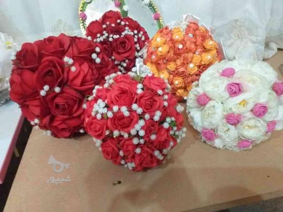 فروش دسته گل مصنویی عروس وگلهای شاخه ای ودسته گلهای مصنویی در گروه خرید و فروش لوازم خانگی در خوزستان در شیپور-عکس1