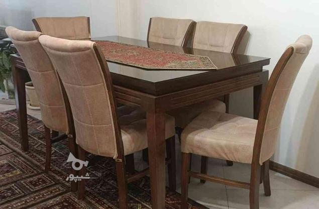 میز و صندلی غذا خوری 6 نفره برند وودلند در گروه خرید و فروش لوازم خانگی در تهران در شیپور-عکس1