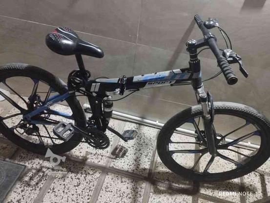 دوچرخه دنده ای تاشو در گروه خرید و فروش ورزش فرهنگ فراغت در خراسان رضوی در شیپور-عکس1