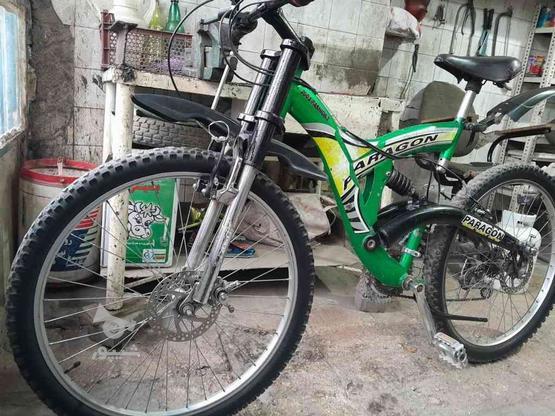 دوچرخه دنده‌ای ودیسکی سالم در گروه خرید و فروش ورزش فرهنگ فراغت در خراسان رضوی در شیپور-عکس1