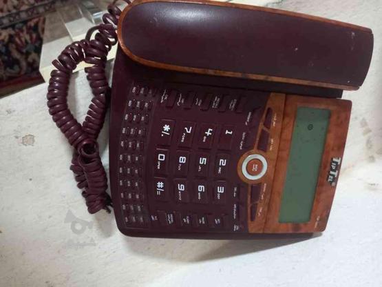 یک عدد تلفن رومیزی تیپ تل سالم وتمیز در گروه خرید و فروش لوازم الکترونیکی در اصفهان در شیپور-عکس1