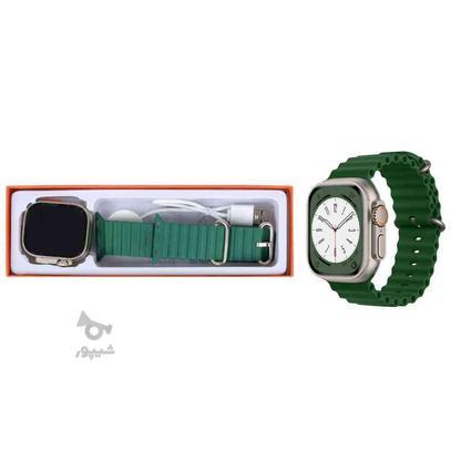 ساعت هوشمند سری 9 مدل Ultra2 T2000 - نارنجی و سبز و طوسی در گروه خرید و فروش موبایل، تبلت و لوازم در لرستان در شیپور-عکس1