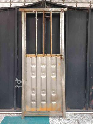 درب آهنی پیش ساخته حیاط و انبار در گروه خرید و فروش لوازم خانگی در مازندران در شیپور-عکس1