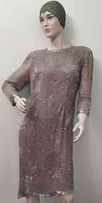 لباس مجلسی ملیله دوزی وسنگ دوزی شده در گروه خرید و فروش لوازم شخصی در تهران در شیپور-عکس1